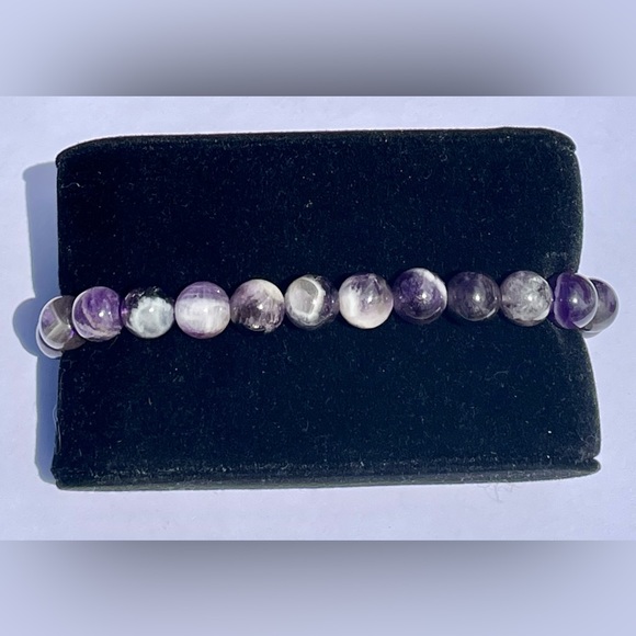 BOGO FREE Beautiful Amethyst Natural Stone Bracelet 💜 - Picture 2 of 5